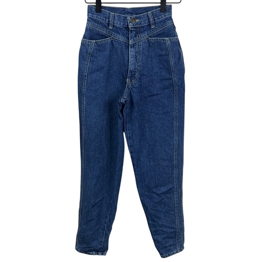 Edwin High Rise Japanese Denim Jeans Juniors 7 Stretch Slim Fit Dark Wash